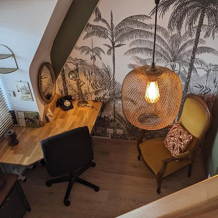 Chambre 2Eme Etage Avec Bureau, Wc Et Lavabo Prive, Au Calme En Impasse, Bourg 300M Et Bras De Mer 1Km! Apartment Crach Luaran gambar
