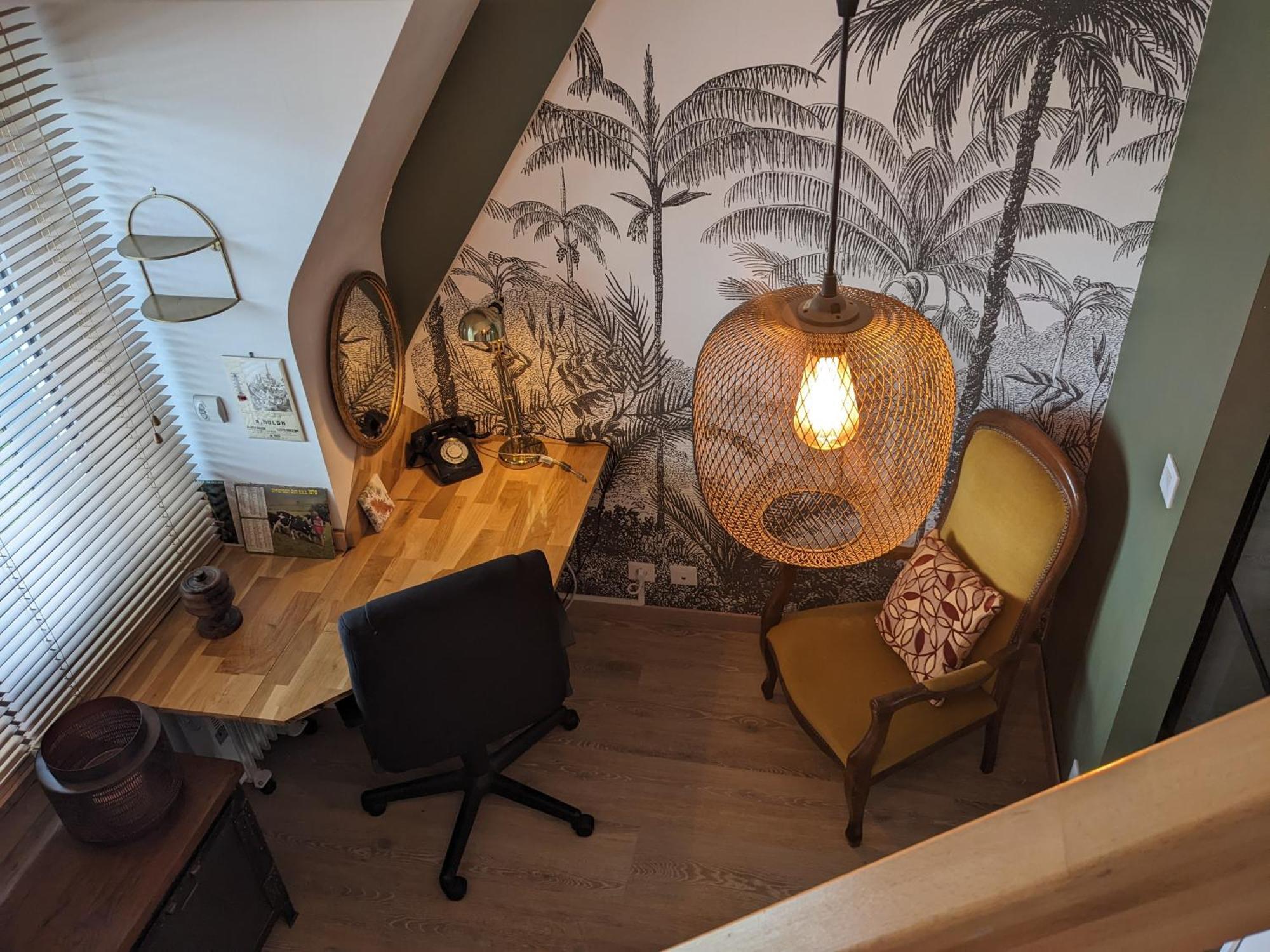 Chambre 2Eme Etage Avec Bureau, Wc Et Lavabo Prive, Au Calme En Impasse, Bourg 300M Et Bras De Mer 1Km! Apartment Crach Luaran gambar